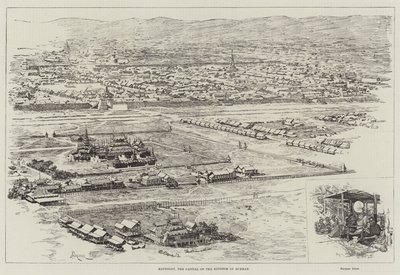Mandalay, the Capital of the Kingdom of Burmah by Amedee Forestier